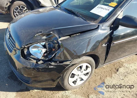 2008 Hyundai Accent Gls из США, поврежденный, VIN KMHCN46C78U232151